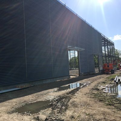 Top Quality Customized Pre-engineered Steel Structure Pasar ruang pameran