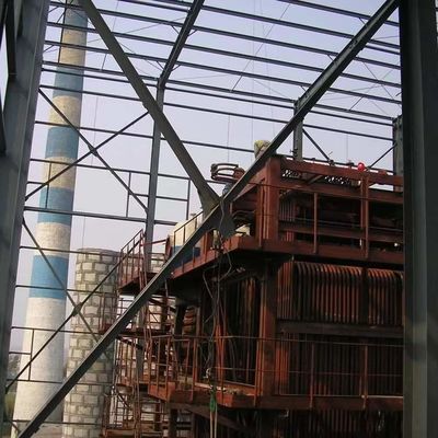 Struktur Baja Pra-Teknik Gedung Konstruksi Gedung untuk Gudang/Lokakarya