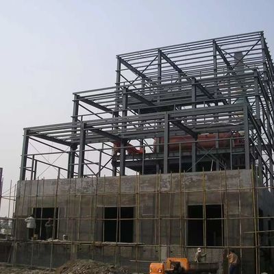 Struktur Baja Pra-Teknik Gedung Konstruksi Gedung untuk Gudang/Lokakarya