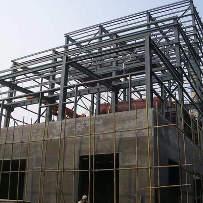 Struktur Baja Pra-Teknik Gedung Konstruksi Gedung untuk Gudang/Lokakarya