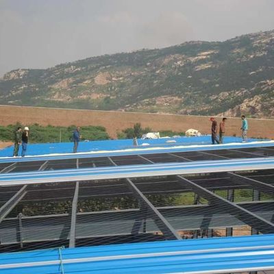 Biaya rendah Struktur baja Bangunan prefabrikasi Gudang murah