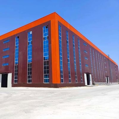 Q355b H Bangunan Struktur Baja Balok Gudang Prefabrikasi