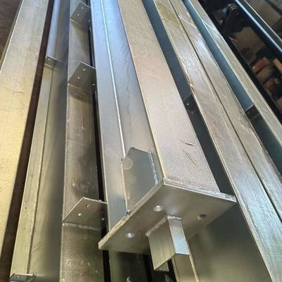 Bolt Koneksi Baja Rumah Prefabrikasi Q355B Rumah Metal Prefabrikasi
