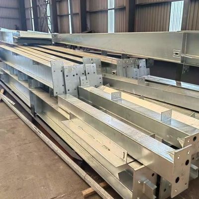 Lokakarya struktur baja tahan air Low Carbon Fire Prefab Metal Workshop