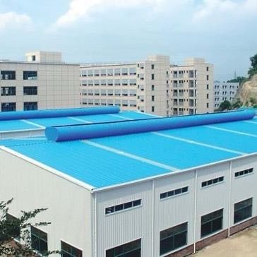 Dibuat di Cina Prefabrikasi Struktur Baja Gudang Desain Inovatif