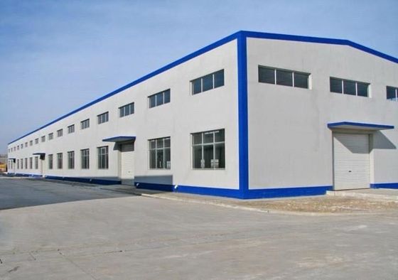 Struktur Baja Bangunan Prefabrikasi Gudang Lokakarya Proyek Kantor Konstruksi