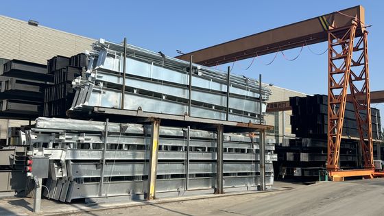 Pabrik Struktur Baja Industri Prafabrik Proyek Konstruksi Pra-Teknik untuk Gudang