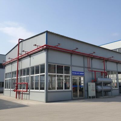 Lokakarya baja tahan api termasuk sistem perlindungan kebakaran opsional yang dirancang untuk memenuhi standar keamanan industri yang ketat