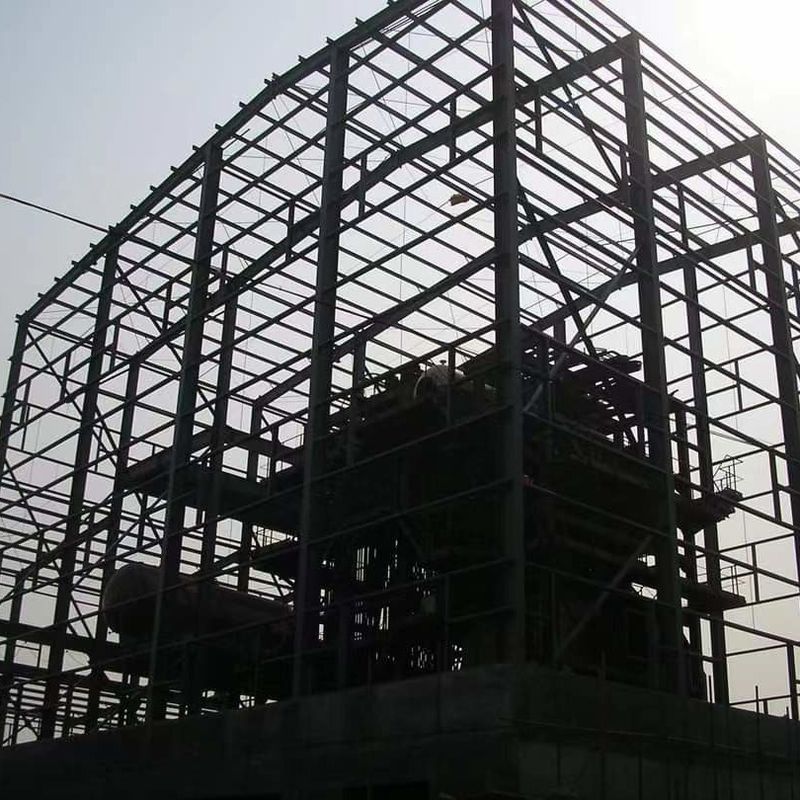 Struktur Baja Pra-Teknik Gedung Konstruksi Gedung untuk Gudang/Lokakarya