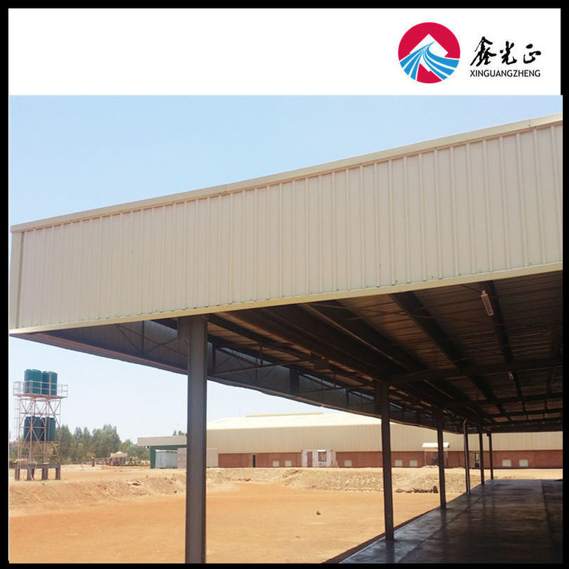 Cepat Instal Gempa Proof Struktur Baja Lokakarya Dengan Baja Warna Sheet Panel Dinding