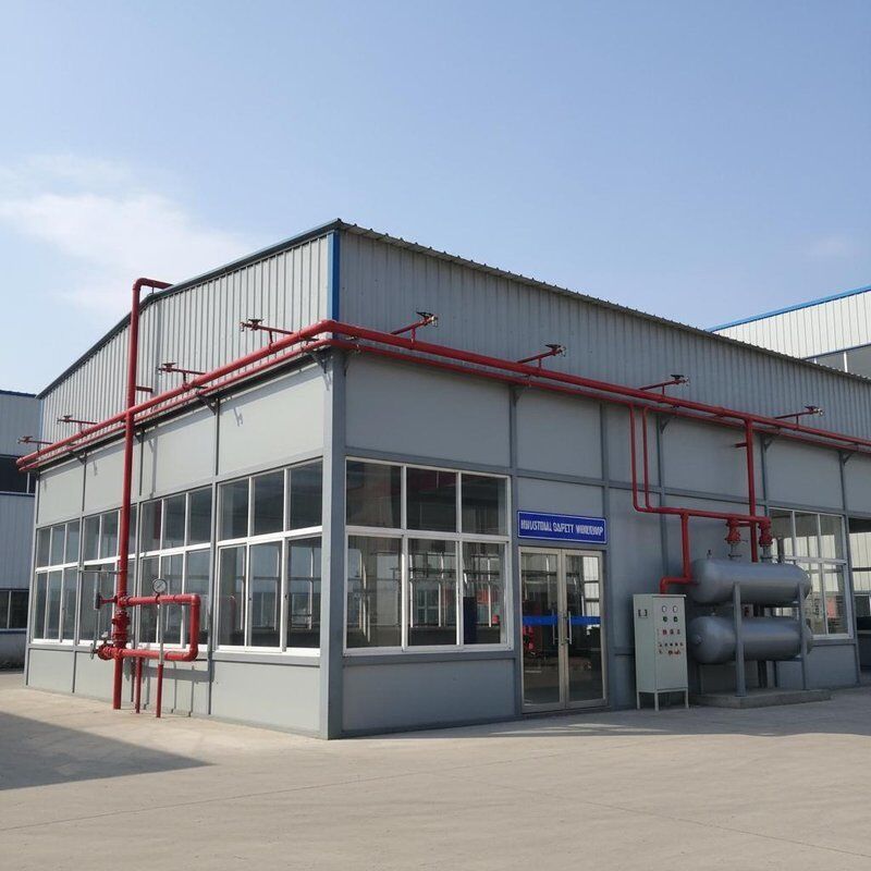 Lokakarya baja tahan api termasuk sistem perlindungan kebakaran opsional yang dirancang untuk memenuhi standar keamanan industri yang ketat