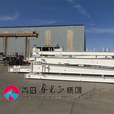 Gedung Gudang Baja Prefabrikasi yang Disesuaikan dengan Panel Sandwich