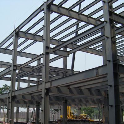 Anti rust Painting Metal Workshop Bangunan Prefabrikasi Metal Warehouse ODM