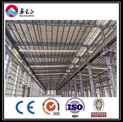 Industri Struktural Steel Hanger Galvanized Prefabrikasi Steel Gudang
