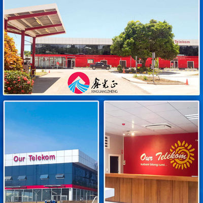 Struktur baja ringan Prefab Metal Warehouse Bangunan ruang pameran