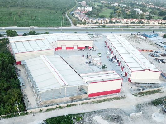 Bangunan Struktur Baja Prefabrikasi Padat Bangunan Baja Ekonomi Gudang