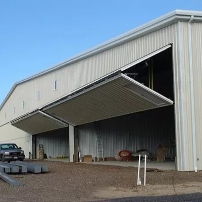 ODM Struktural Steel Hanger Modular Korosi Resistance Hangar Pesawat Prefab