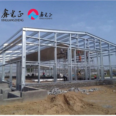 Rumah Pertanian Ternak Prefabrikasi Baja H-Section dengan Insulasi PVC