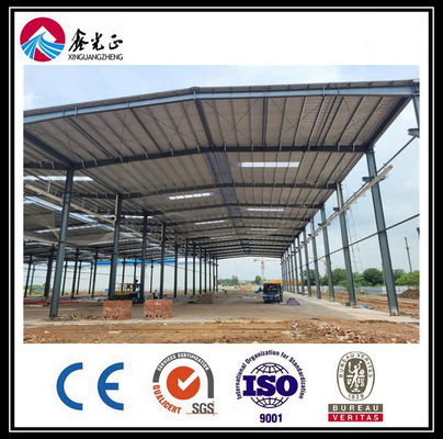 Bagian-bagian rangka bangunan logam prefabrikasi Panel atap logam untuk shed bandara