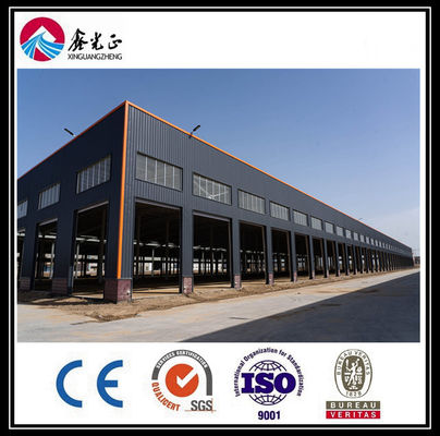 AISC Bangunan gudang prefab Struktur baja Modular Ekonomi