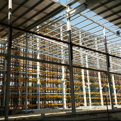 Pabrik Struktur Baja Industri Prafabrik Proyek Konstruksi Pra-Teknik untuk Gudang