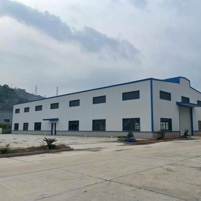 Secara independen penelitian dan memproduksi baja struktur gudang bengkel produksi