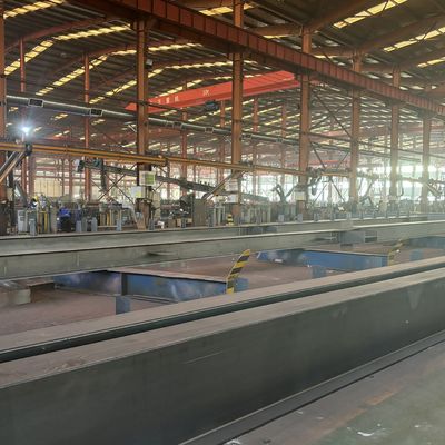Aluminium Jendela Lokakarya Struktur Baja Prefabrikasi Desain Profesional