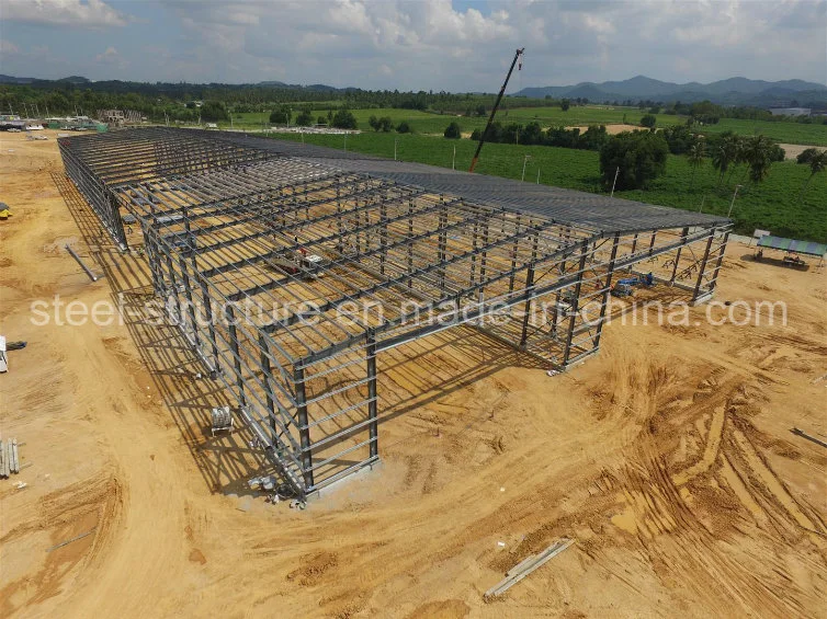 Q235B Bangunan Struktur Baja Prefabrikasi Sertifikat SGS Untuk Lokakarya 0